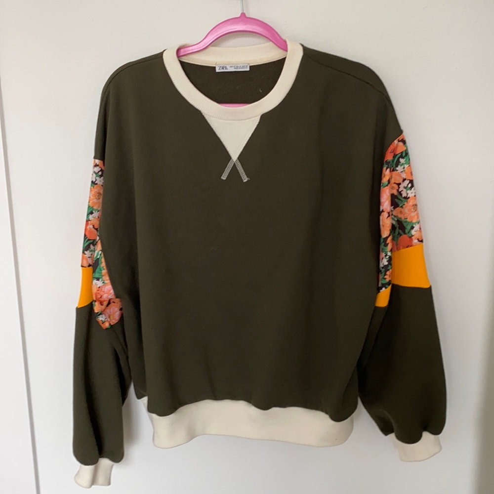 patch sweatshirt